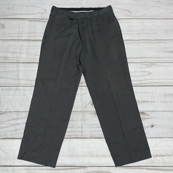 JF J. Ferrar | Sz 36x30 lot of 2 pairs dress pants - Picture 2 of 5